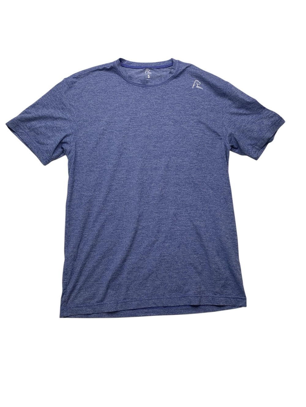 Rhoback size small mens Heathered Royal Blue Performance Tee shirt Tshirt
